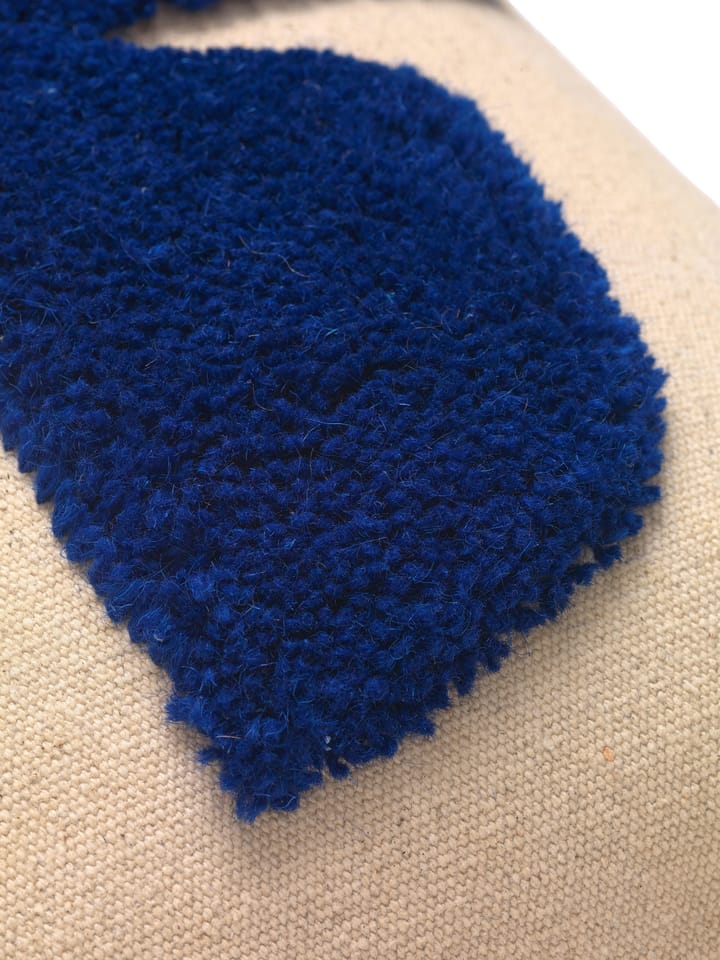 Cojín Lay rectangular 40x60 cm - Sand / Bright Blue - ferm LIVING