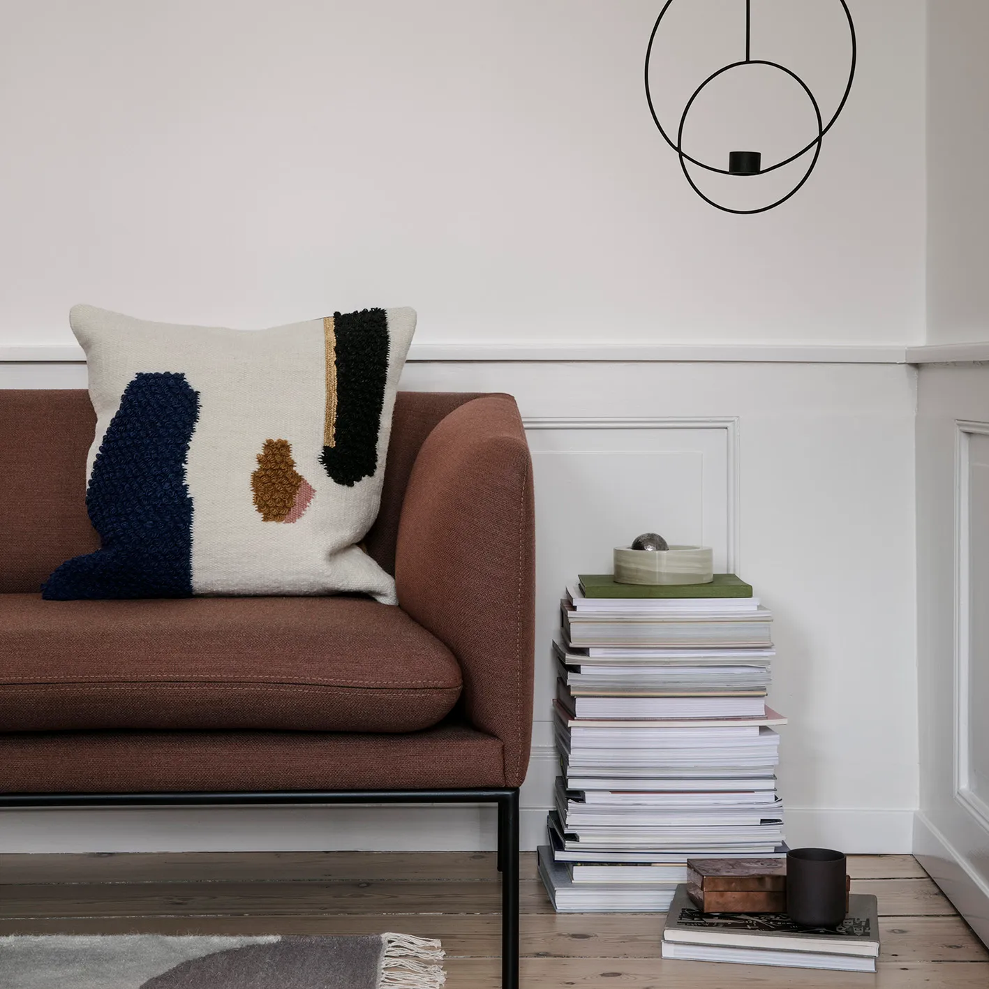 Cojín Loop 50x50 cm, Mount Ferm Living