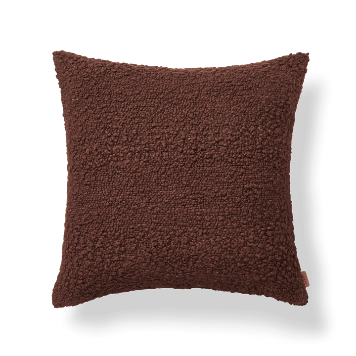 Cojín Moor 50x50 cm - Dark pecan - Ferm Living