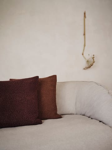 Cojín Moor 50x50 cm - Dark pecan - Ferm Living