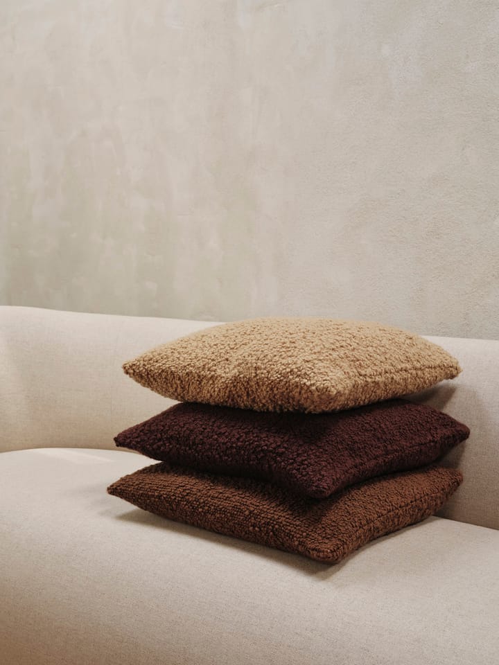Cojín Moor 50x50 cm, Dark pecan Ferm Living