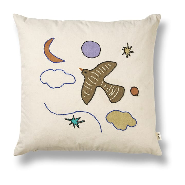 Cojín Naive 40x40 cm - Bird - Ferm Living