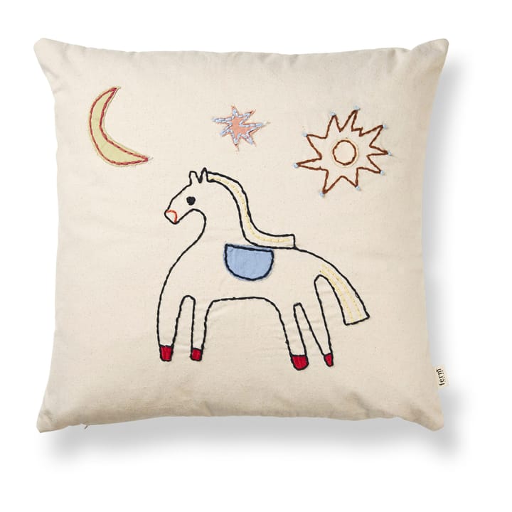 Cojín Naive 40x40 cm - Horse - Ferm Living