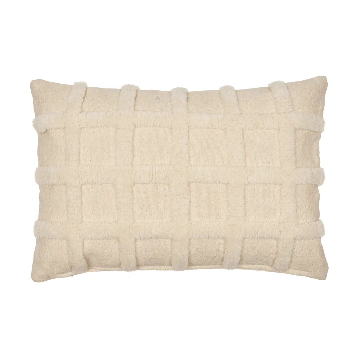 Cojín Norte grid, Off-white, 40x60 cm Ferm Living