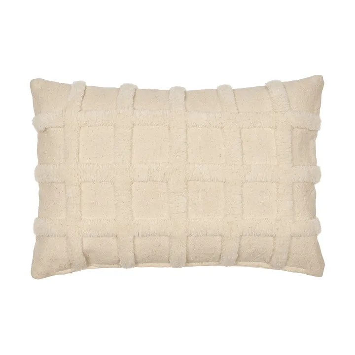 Cojín Norte grid - Off-white, 40x60 cm - Ferm Living