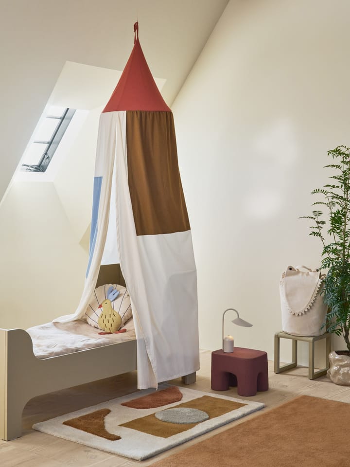 Cojín Peacock, Silver Fern-undyed Ferm Living