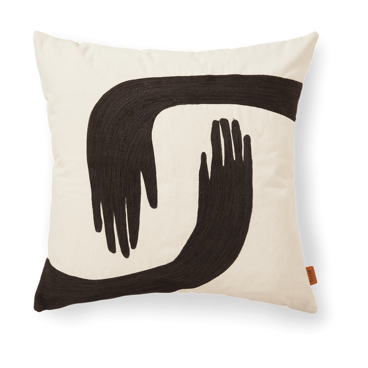 Cojín Pose 50x50 cm - Coffee-undyed - Ferm Living