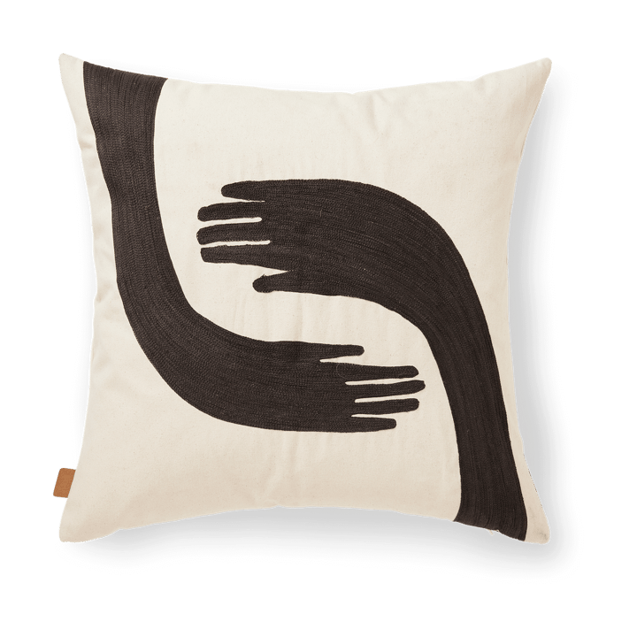 Cojín Pose 50x50 cm, Coffee-undyed Ferm Living