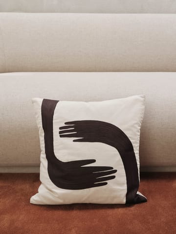 Cojín Pose 50x50 cm - Coffee-undyed - Ferm Living
