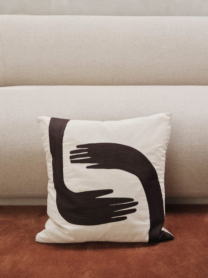 Cojín Pose 50x50 cm, Coffee-undyed Ferm Living