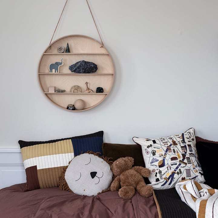 Cojín Safari león, natural Ferm Living