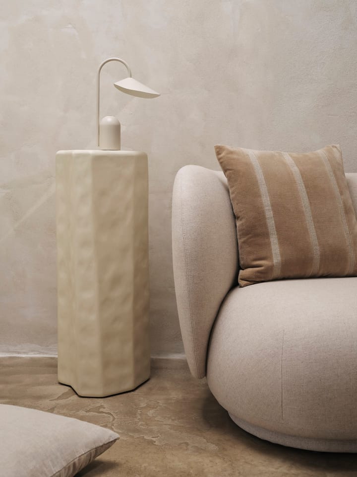 Cojín Senti Stripe 50x50 cm, Dark sand-linen Ferm Living