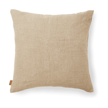 Cojín Senti Stripe 50x50 cm - Linen-carob brown - Ferm Living