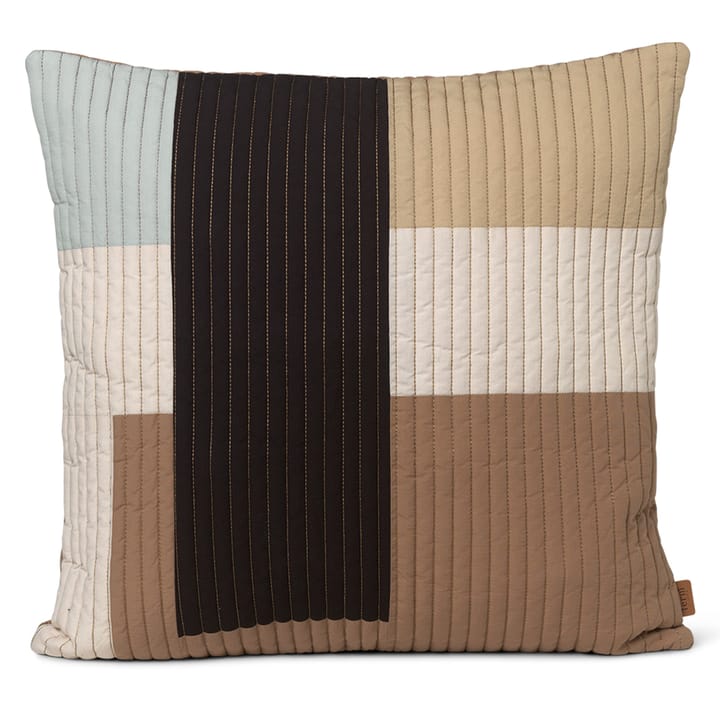 Cojín Shay quilt 50x50 cm - Desert - Ferm LIVING