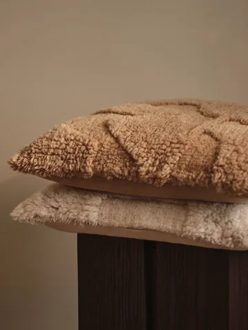 Cojín tufted Rime - Off white, 50x50 cm - Ferm Living