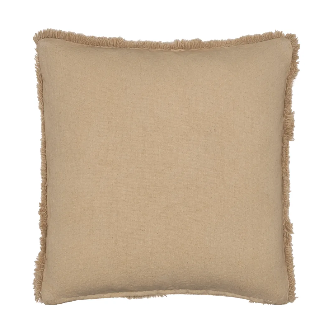 Cojín tufted Rime, Tan, 50x50 cm Ferm Living