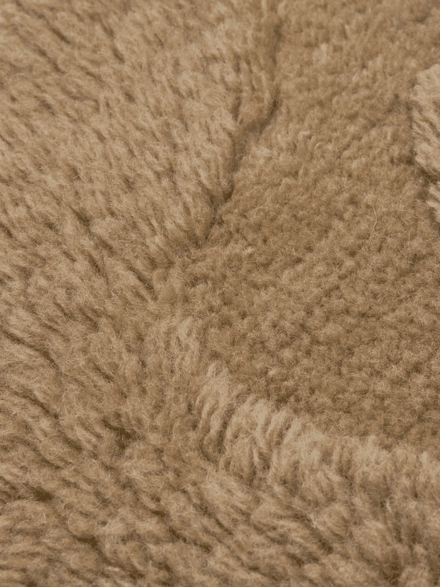 Cojín tufted Rime, Tan, 50x50 cm Ferm Living