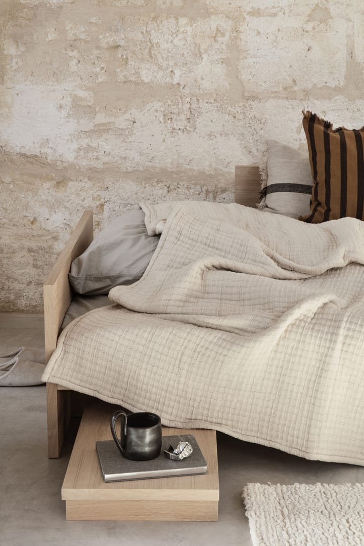 Colcha de cama Daze 240x250 cm, Beige Ferm Living