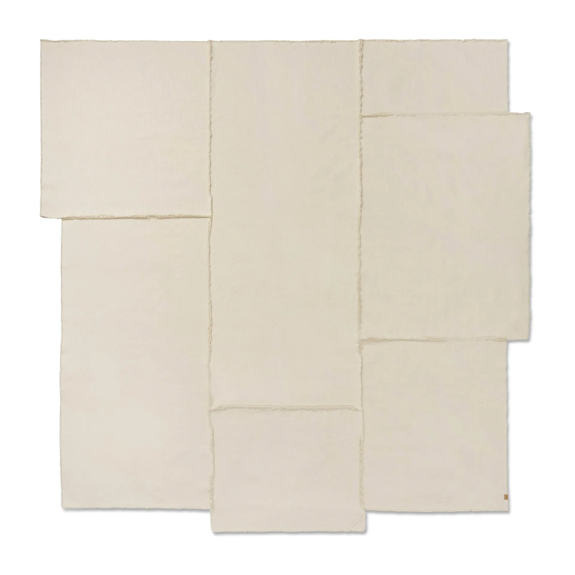 Colcha de cama Offset 264x272 cm, Off-white Ferm Living