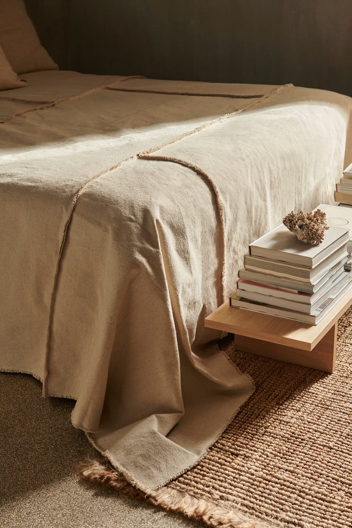 Colcha de cama Offset 264x272 cm, Off-white Ferm Living