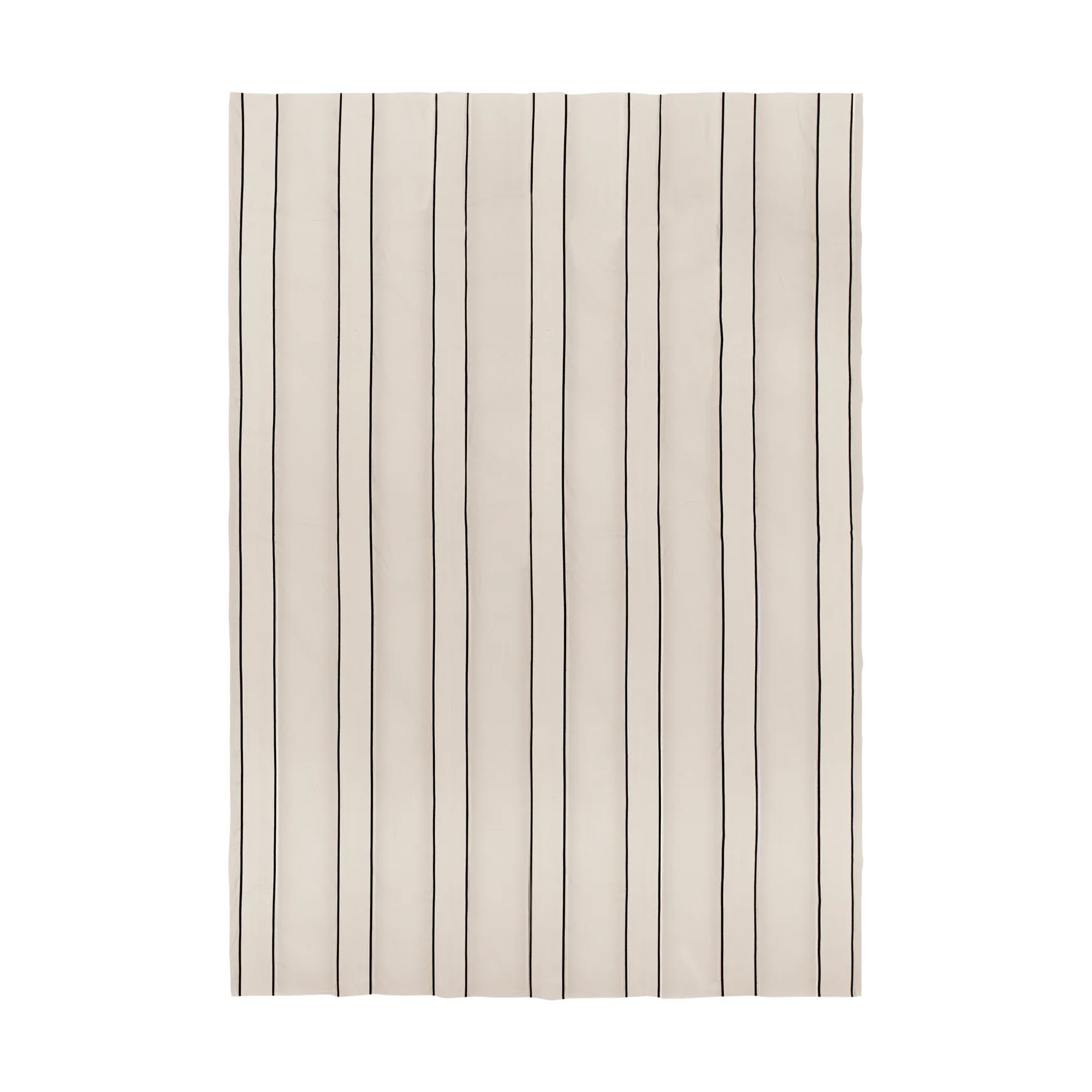 Colcha Twill, Off-white-black, 230x260 cm Ferm Living