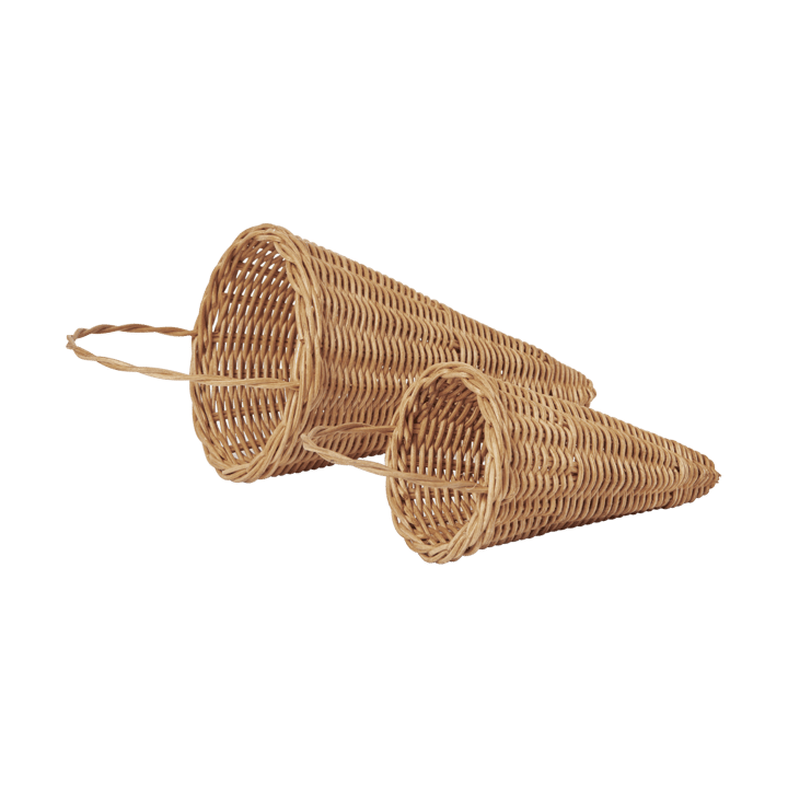 Colgante Braided cones, 18 cm, Natural Ferm Living