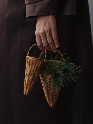 Colgante Braided cones, 18 cm - Natural - Ferm Living