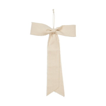 Colgante decorativo Bow large 30x45 cm - Natural - Ferm Living