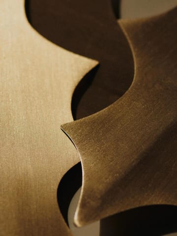 Colgante decorativo Holly leaf 13,5 cm, 4-pack - Brass - Ferm Living