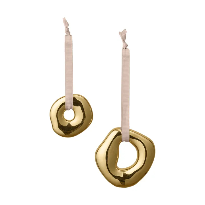 Colgante decorativo Orrith 2 piezas - Mässingfinish - Ferm Living