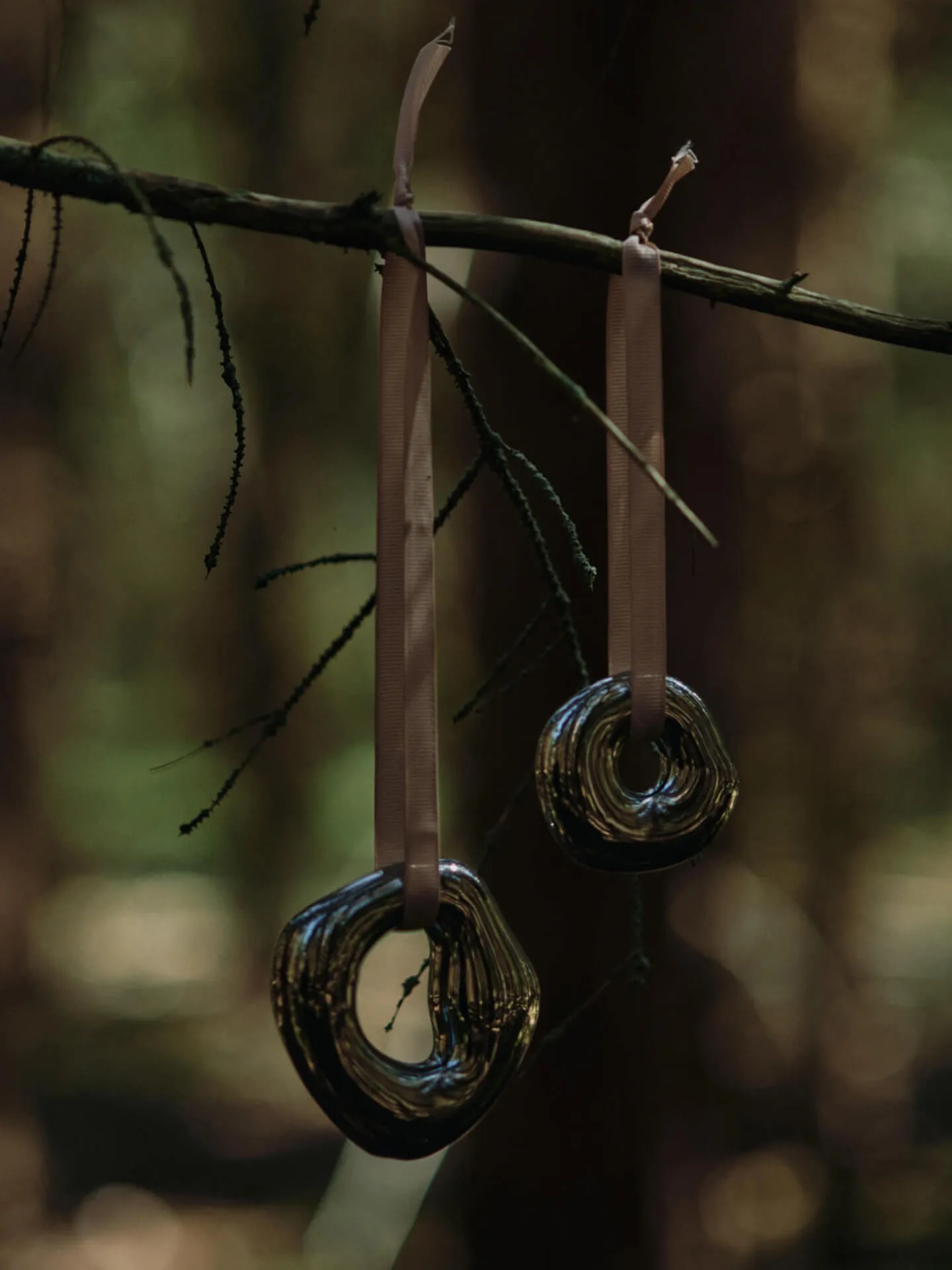 Colgante decorativo Orrith 2 piezas, Plata Ferm Living