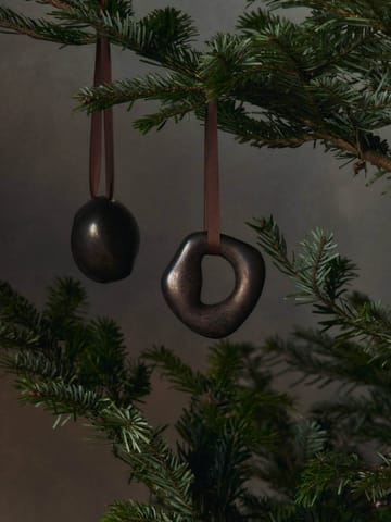 Colgante decorativo Orrith 2 piezas - Rustic Bronze - Ferm Living