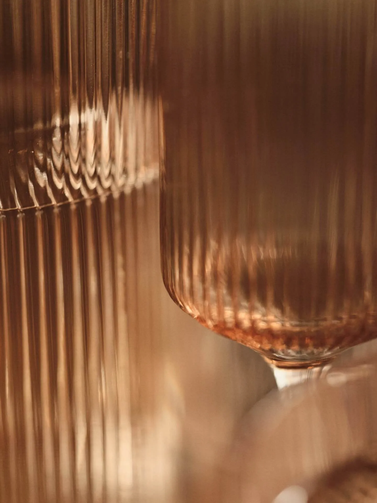 Copas de champán Ripple Champagne flutes 15 cl, 2-pack, Blush Ferm Living