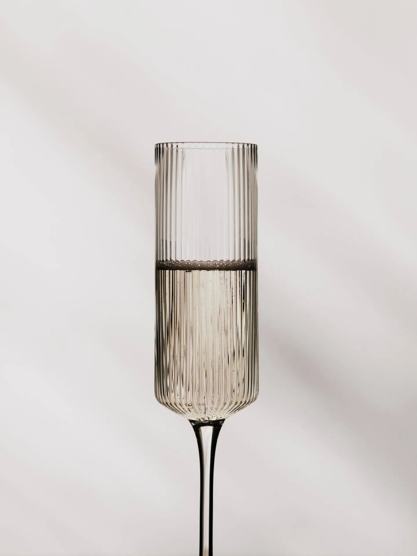 Copas de champán Ripple Champagne flutes 15 cl, 2-pack, Clear Ferm Living