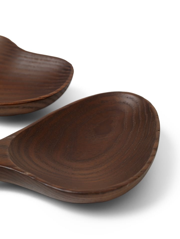 Cubiertos de ensalada Os 2 piezas, Dark brown Ferm Living