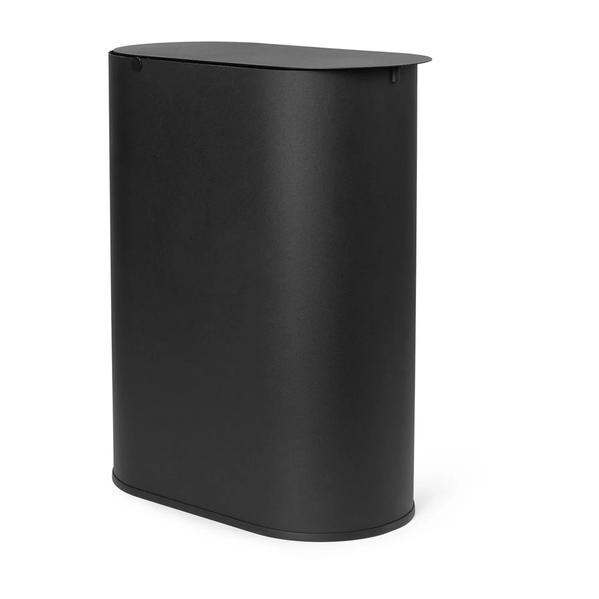 Cubo de basura Enkel medium, Black Ferm Living