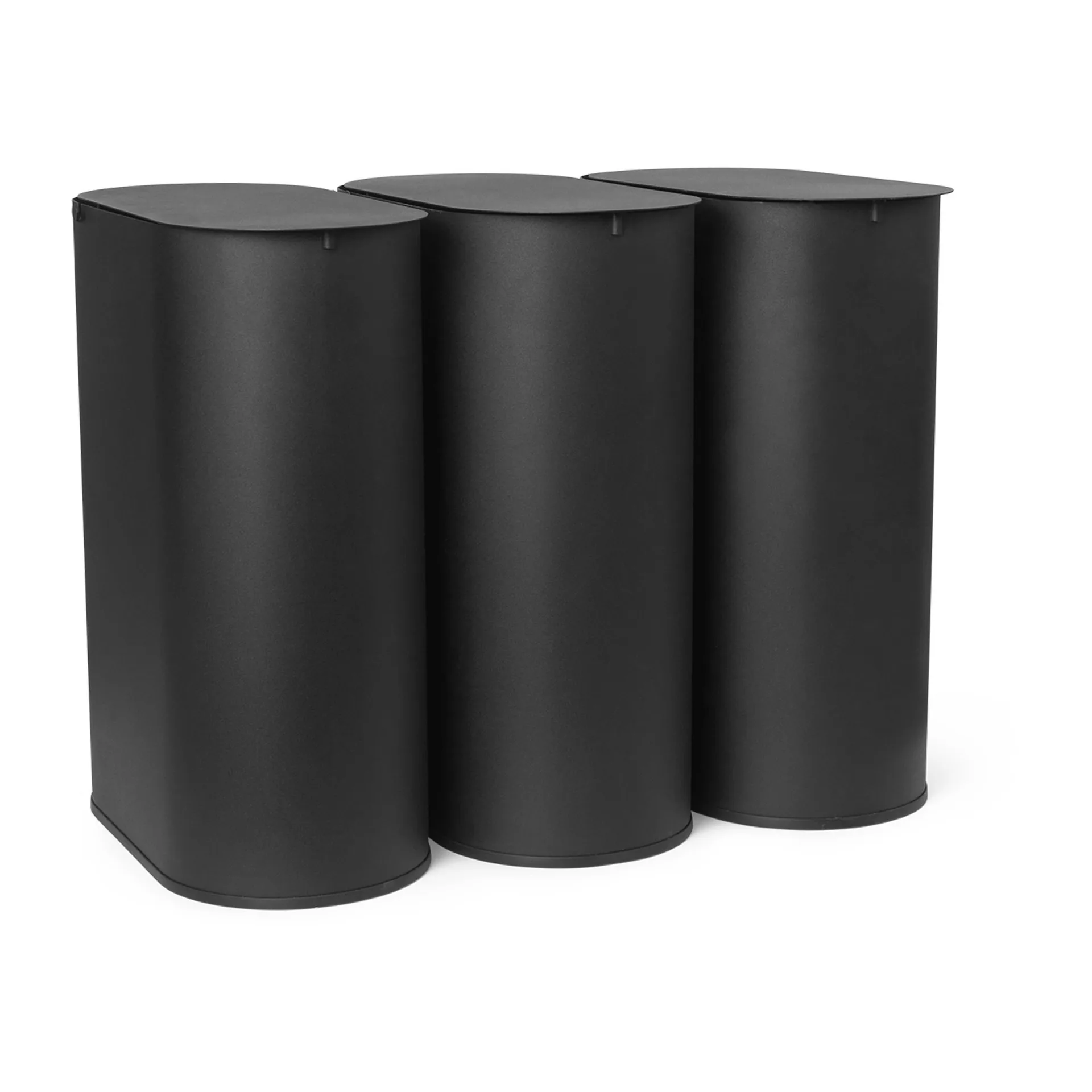 Cubo de basura Enkel medium, Black Ferm Living