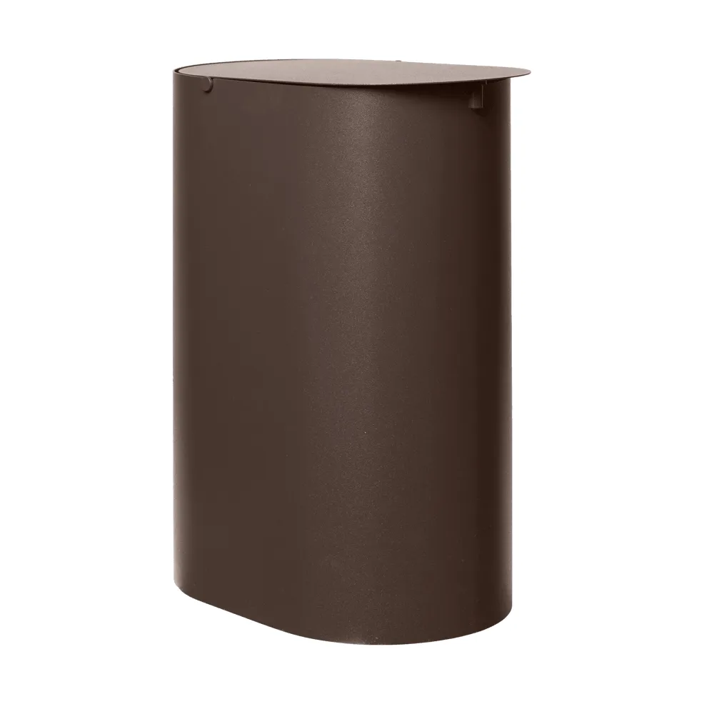 Cubo de basura Enkel small, Dark chocolate Ferm Living