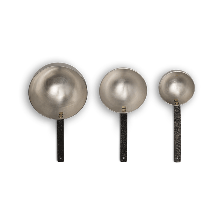 Cucharas medidoras Obra Measuring Spoons 3 piezas - Stainless Steel - ferm LIVING