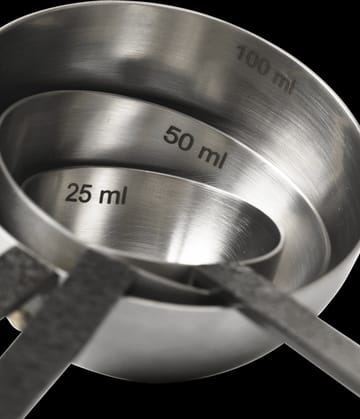 Cucharas medidoras Obra Measuring Spoons 3 piezas - Stainless Steel - Ferm Living