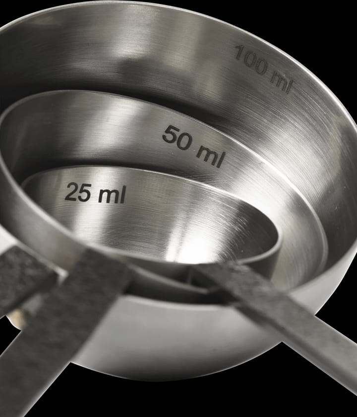 Cucharas medidoras Obra Measuring Spoons 3 piezas - Stainless Steel - ferm LIVING
