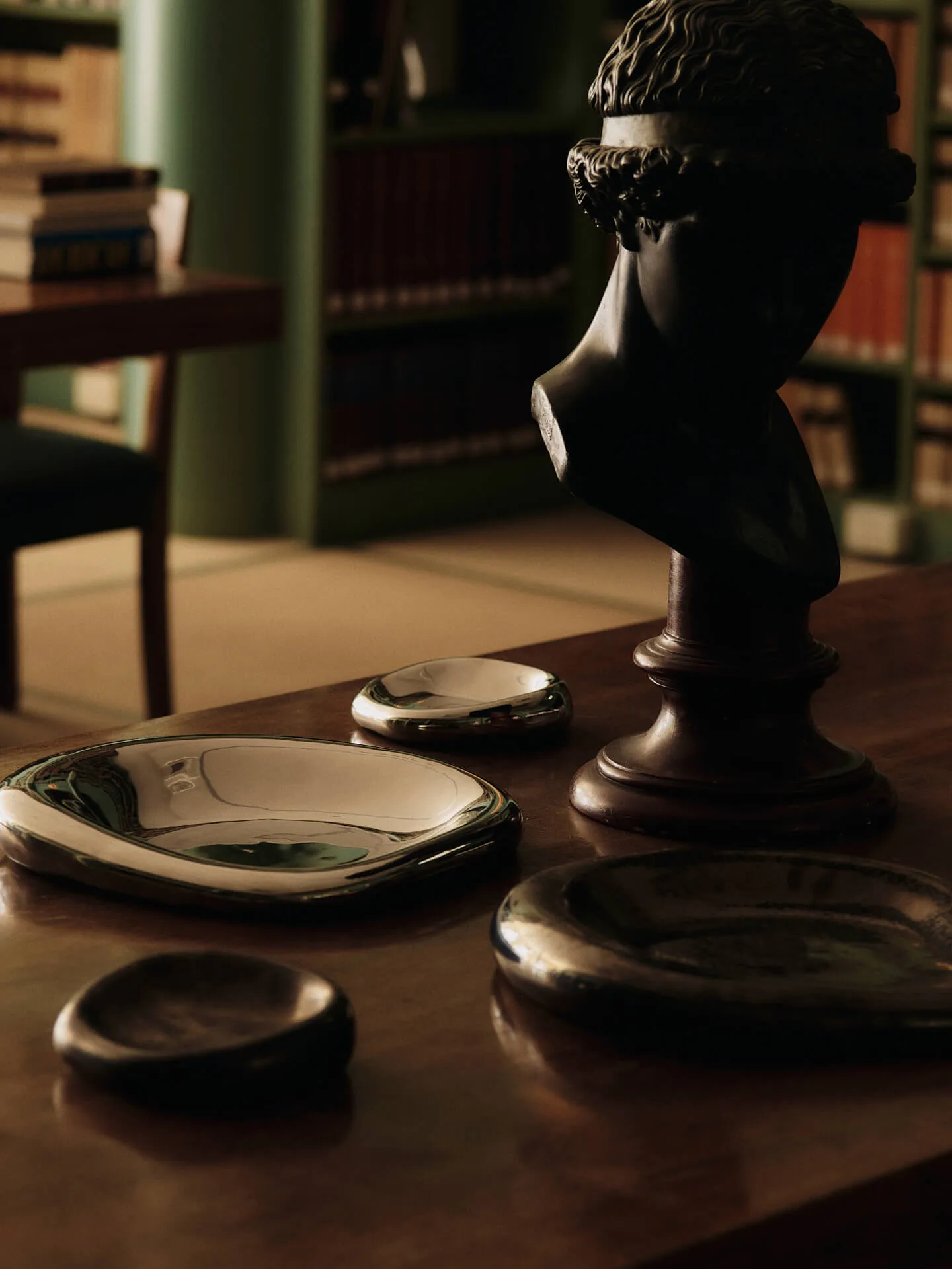 Cuenco decorativo Bellure centrepiece Ø35 cm, Rustic bronze Ferm Living