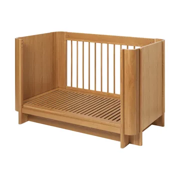 Cuna de bebé Tilu - Natural oak, 129x68,5x80 cm - Ferm Living