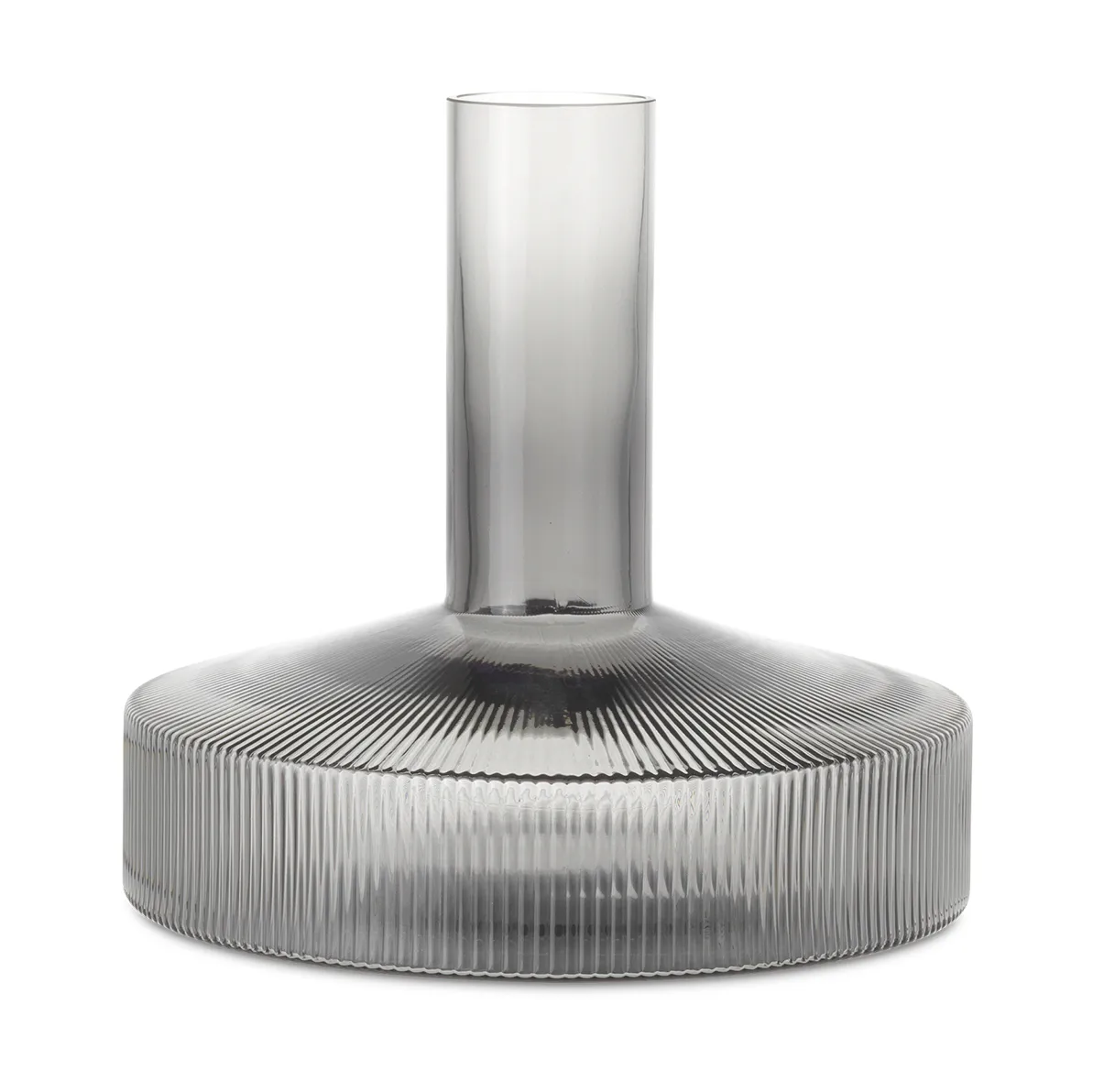 Decantador de vino Ripple, Gris ahumado Ferm Living