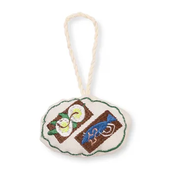 Decoración para árbol de navidad Copenhagen open sandwich 7 cm - Multi - Ferm Living