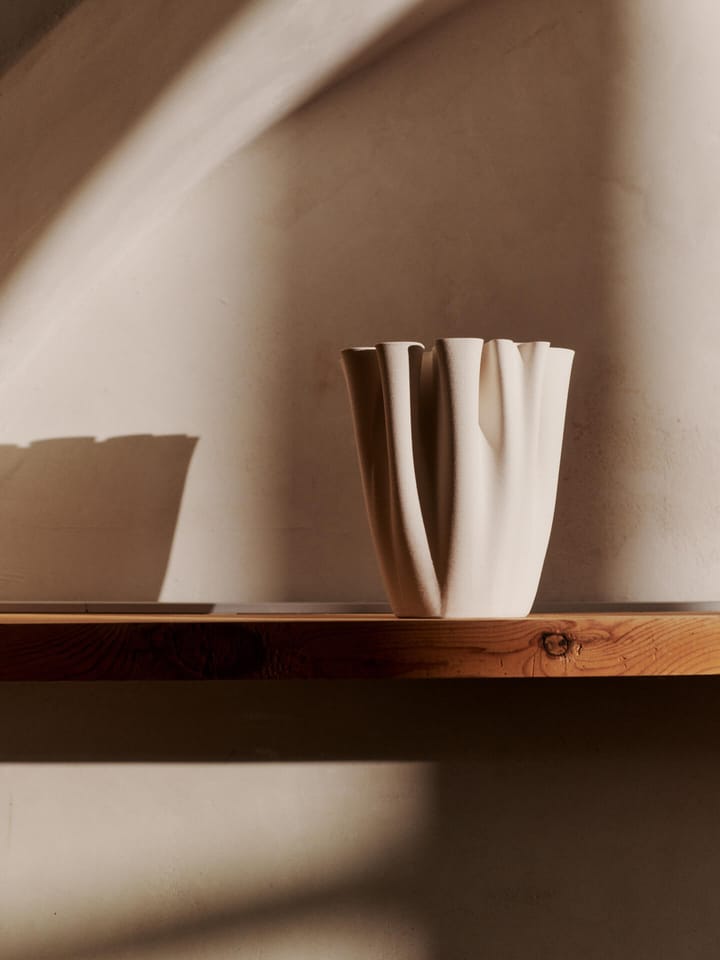 Dedali Jarrón 18 cm, Off-white Ferm Living