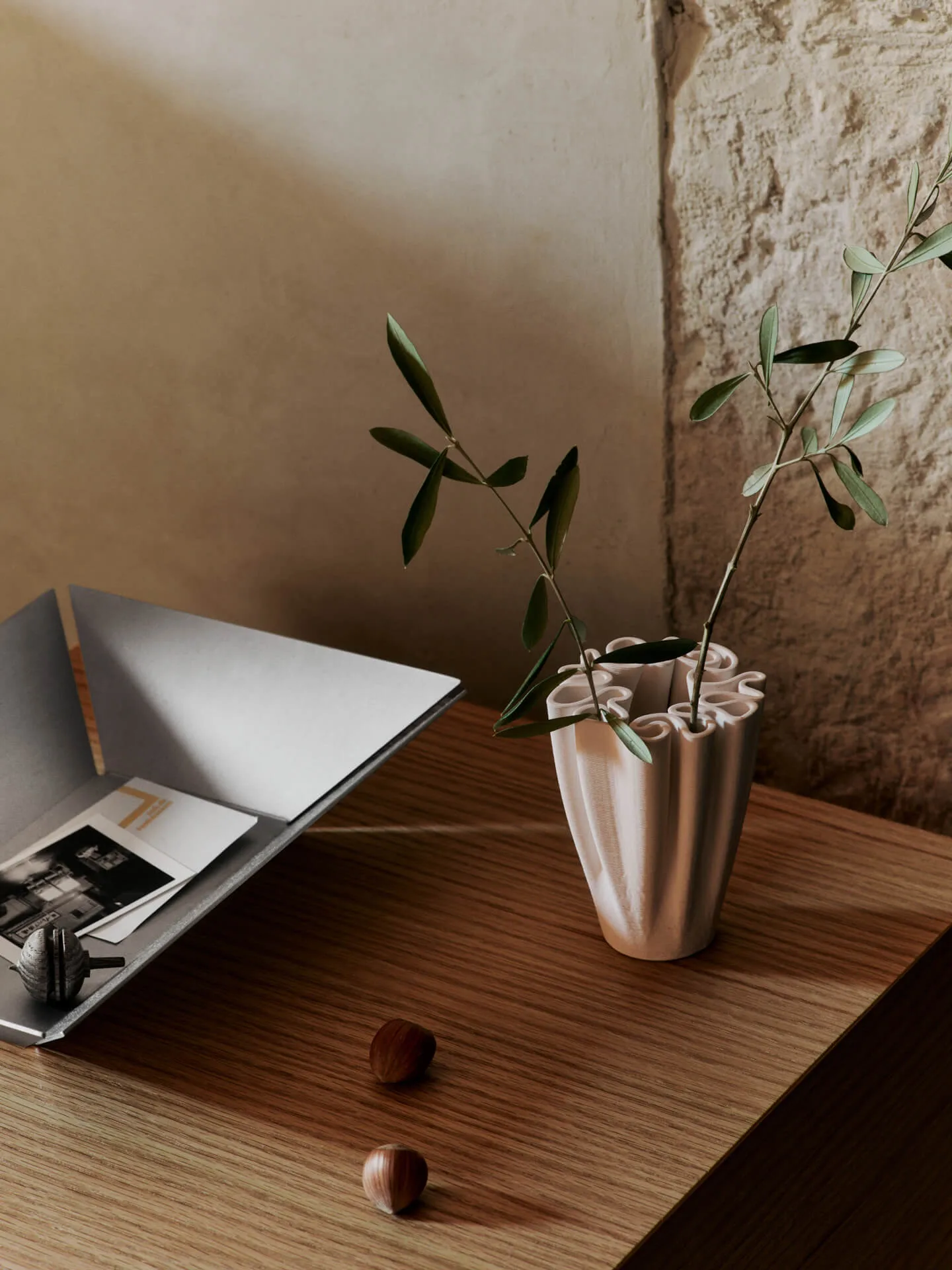 Dedali Jarrón 18 cm, Off-white Ferm Living