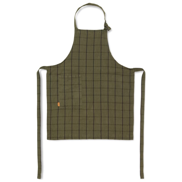 Delantal Hale, verde-negro Ferm Living