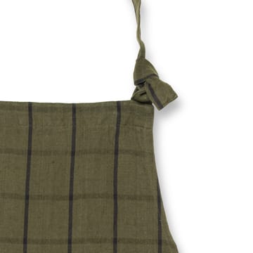 Delantal Hale - verde-negro - Ferm Living