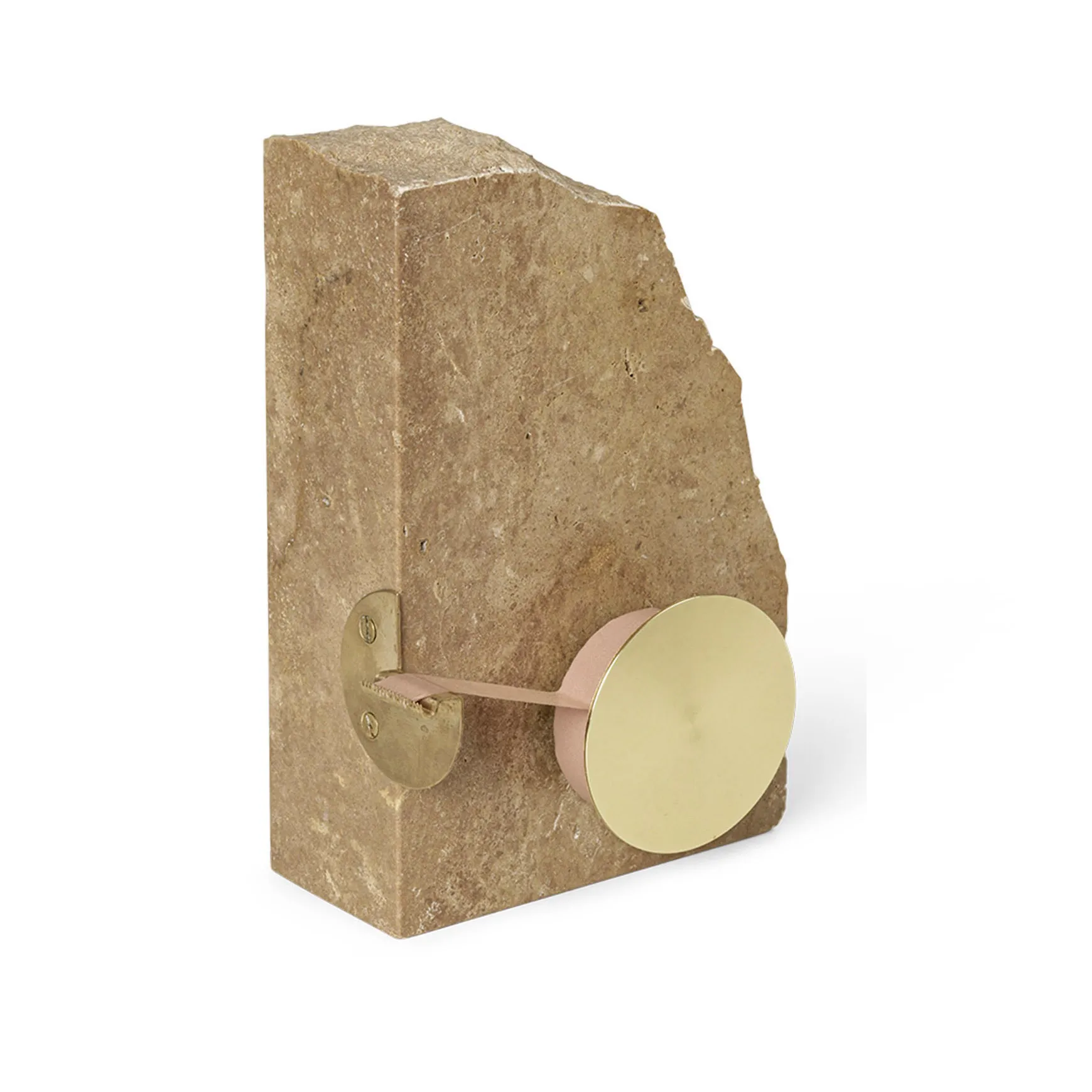 Dispensador de cinta adhesiva Klint 11,6x17 cm, Beige travertin Ferm Living